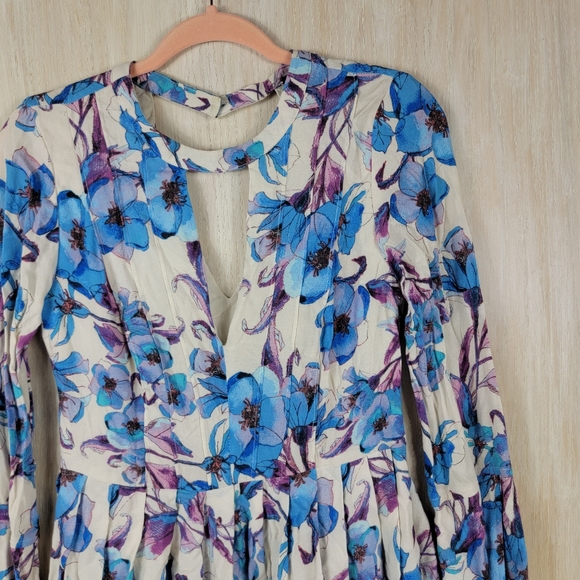 (SOLD) Free People Multicolored Floral Tegan Mini - Picture 11 of 11